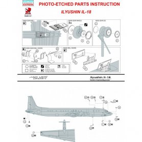 Big Model 1440020 Ilyushin IL-18V Air Mali