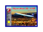 Big Model 1:144 Ilyushin IL-18D / PLL LOT 