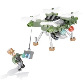 Cobi SMALL ARMY Dron bojowy STEALTH | 60 klocków |