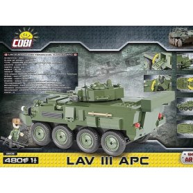 Cobi SMALL ARMY LAV III APC | 480 klocków |
