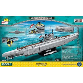 Cobi Small Army 4805 WS U-Boot VIIB u-48 800 kl.