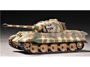 Trumpeter 1:72 Pz.Kpfw.VI King Tiger z wieżą Henschel