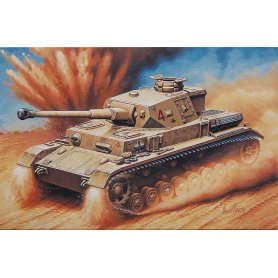 Hasegawa 1:72 ROMMEL AFRIKA KORPSS / Pz.Kpfw.IV Ausf.F2 / 88mm Flak 18 / 8T HALF TRUCK