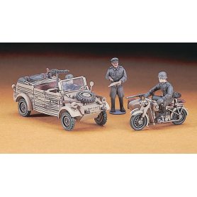 Hasegawa MT12-31112 1:72 Kubelwagen/BMW Side Car