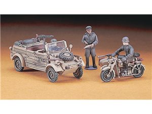 Hasegawa MT12-31112 1:72 Kubelwagen/BMW Side Car