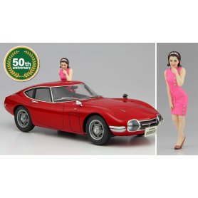 Hasegawa SP366 - 52166 Toyota 2000GT w/figure
