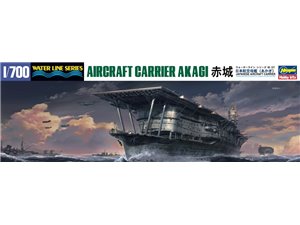 Hasegawa WL227-49227 1:700 Aircraft Carrier Akagi