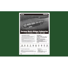 Hobby Boss 80170 German Molch Midget Submarine