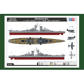 Hobby Boss 1:350 USS Hawaii CB-3