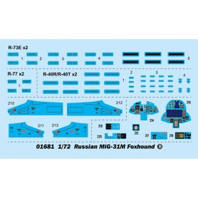 Trumpeter 1:72 MiG-31M Foxhound