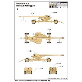 Trumpeter 1:35 128mm Pak.44 / KRUPP