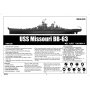 Trumpeter 1:200 USS Missouri BB-63