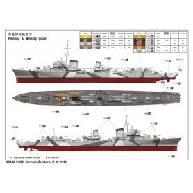 Trumpeter 1:350 Zerstorer Z-30 / 1942