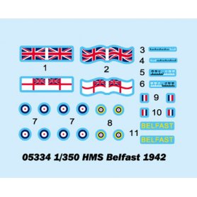 Trumpeter 1:350 HMS Belfast / 1942