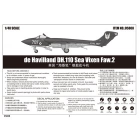 Trumpeter 1:48 de Hawilland Dh.110 Sea Vixen Faw.2
