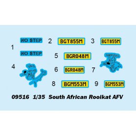 Trumpeter 09516 South African Rooikat AFV