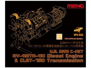 Meng SPS-055 U.S.M911 C-HET 8V-92TA-90 Diesel Eng.