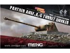Meng 1:35 Pz.Kpfw.V Panther Ausf.A / Ausf.G TURRET BUNKER / RESIN 