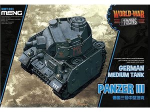 Meng WWT-005 German Medium Tank Panzer III- Toon