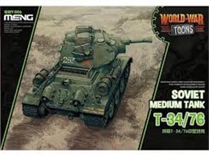 Meng WWT-006 Soviet Medium Tank T-34/76- Toon