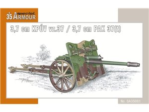 Special Armour 35001 3,7 cm KPUV vz.37/3,7cmPac 37