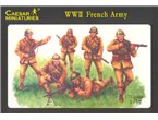 Caesar 1:72 FRENCH ARMY / WWII | 37 figurines | 
