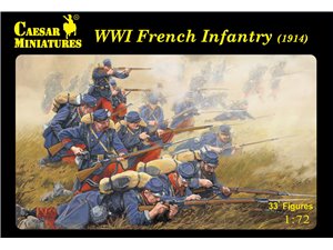 Caesar H 034 WWI French Infantry ( 1914 )
