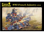 Caesar 1:72 FRENCH INFANTRY / 1914 | 33 figurines | 
