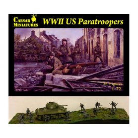 Caesar 1:72 US PARATROOPERS / WWII