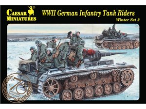 Caesar H 079 WWII German Infantry Tank Riders