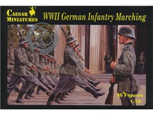 Caesar H 081 WWII German Infantry Marching