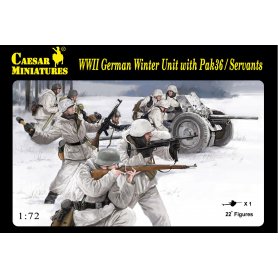 Caesar H 097 WWII German Winter Unit with Pak36