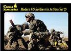 Caesar 1:72 MODERN US SOLDIERS IN ACTION / SET 2 