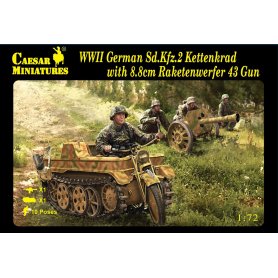 Caesar H 096 WW2 German Sd.Kfz.2 Kettenkrad w.8.8c