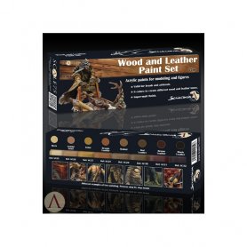 Scale 75 Zestaw farb Wood and Leather Colors
