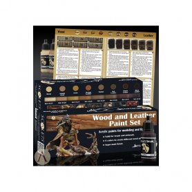 Scale 75 Zestaw farb Wood and Leather Colors