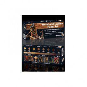 Scale 75 Zestaw farb Wood and Leather Colors