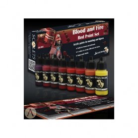 Scale 75 Zestaw farb Blood and Fire Colors