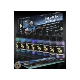 Scale 75 Zestaw farb Sky and Ice Blue Colors