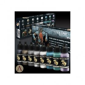Scale 75 Zestaw farb Metal Alchemy Steel