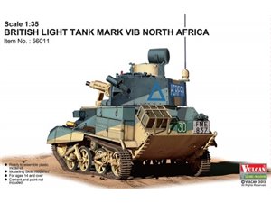 Vulcan 56011 Brit. Light Tank MK.IV B North Africa