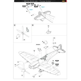 AK Interactive AK-148001 Spitfire Mk. IX C Late