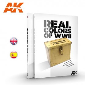 AK Interactive KSIĄŻKA Real Colors of WWII / wersja angielska