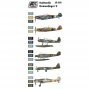 AK Interactive AK-2020 ZESTAW Luftwaffe Camouflages Colors set