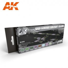 AK Interactive WWI German Aircraft Colors Set