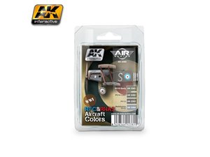 AK Interactive AK-22 WWI RFC & RNAS Colors Set