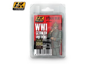 AK Interactive WWI German Uniforms Colors Set