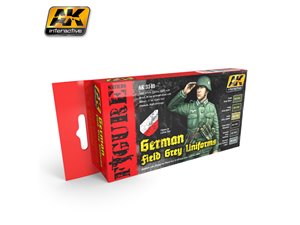 AK Interactive German Infantry Colors Set