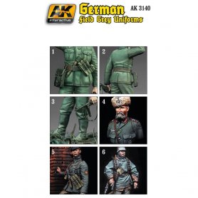 AK Interactive German Infantry Colors Set