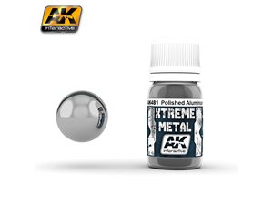 AK Interactive XTREME Metal Polished Aluminium